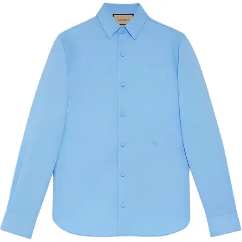 【Previous Season】slim-cut button-down shirt