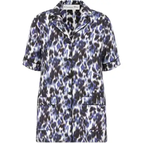 DIOR Short Sleeved Shirt Women's Multicolor
