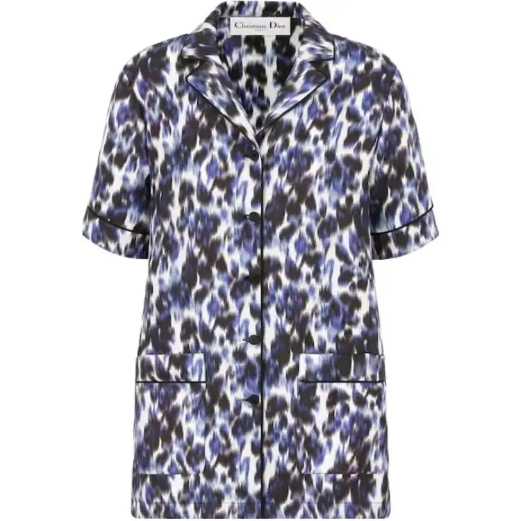 DIOR Short Sleeved Shirt Women's Multicolor