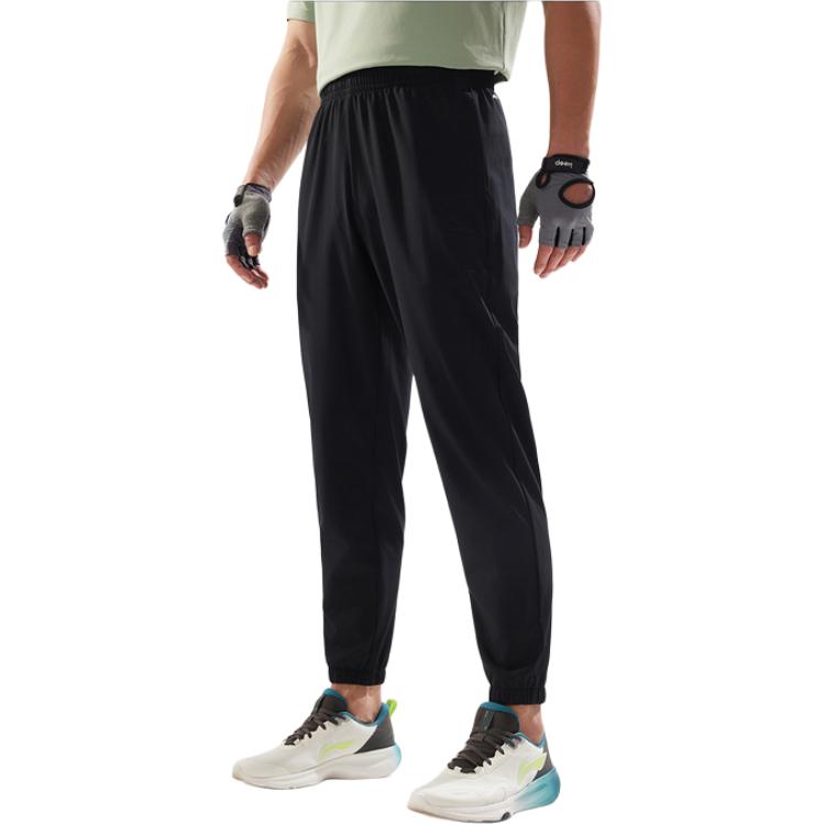 Li Ning Fitness Series Sports Pants Men’s Black