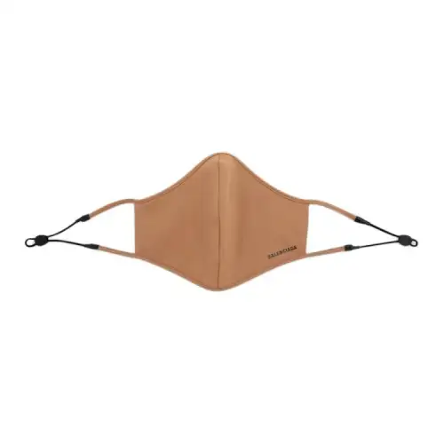Balenciaga Nylon Face Masks Unisex Beige