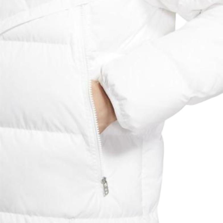 Мужская куртка Nike Nsw Down-fill Windrunner Shield (белая) — фото 4