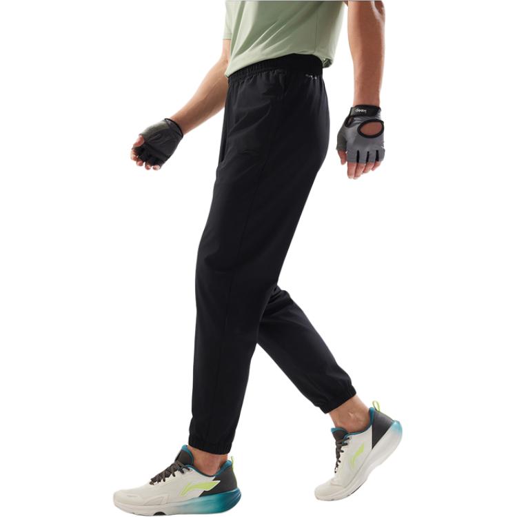 Li Ning Fitness Series Sports Pants Men’s Black