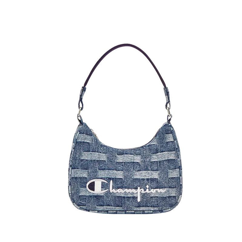 Champion Fabric Shoulder Bag Small Unisex Blue