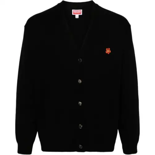 KENZO Boke Flower Embroidered Cardigan