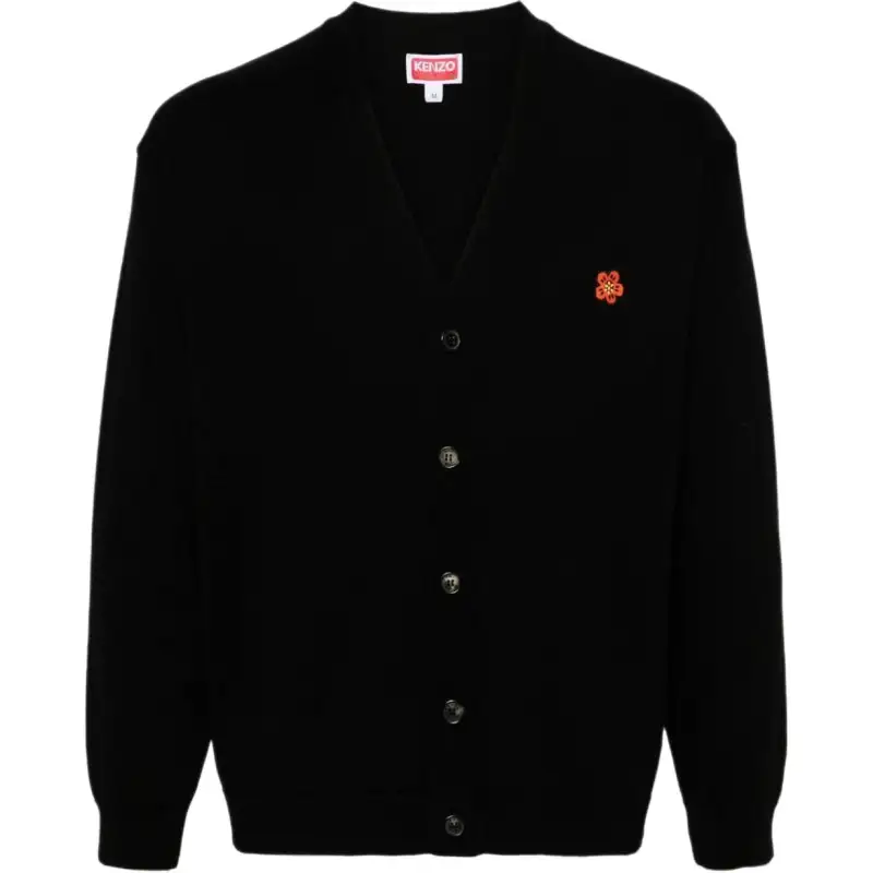 KENZO Boke Flower Embroidered Cardigan