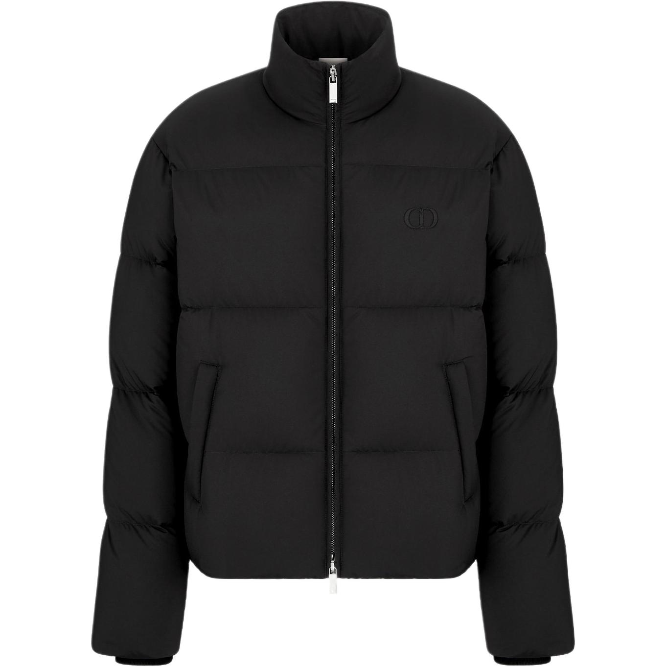 DIOR Dior SS26 Spring Men's Icons Limited Series Stand Collar Two-Way Zipper Side Pockets Logo Embroidered Jacket Long Sleeve Down Jacket Men's Style