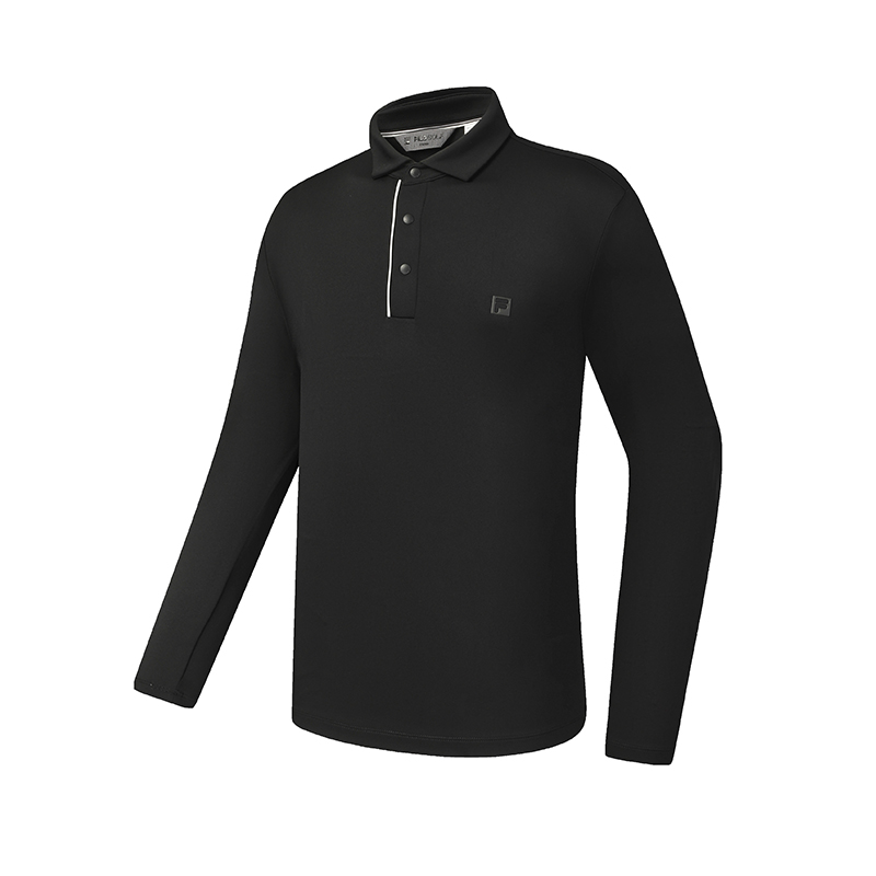 Мужское поло Fila Golf (черное)