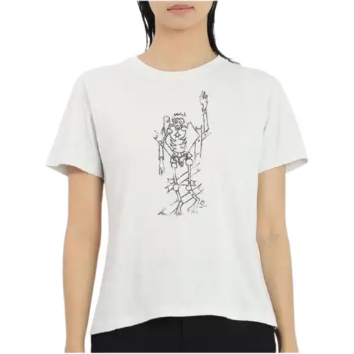 SAINT LAURENT T Shirt Women's White