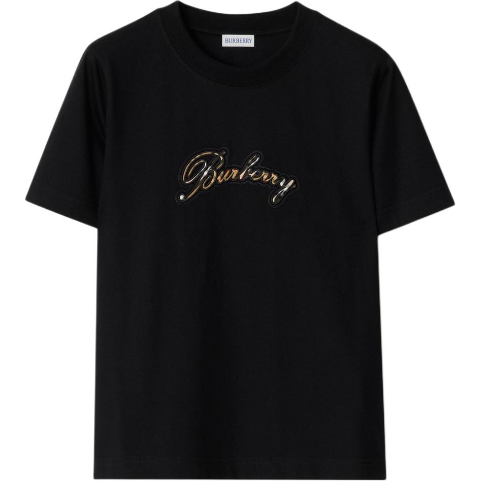 Женская футболка Burberry (бежевая)