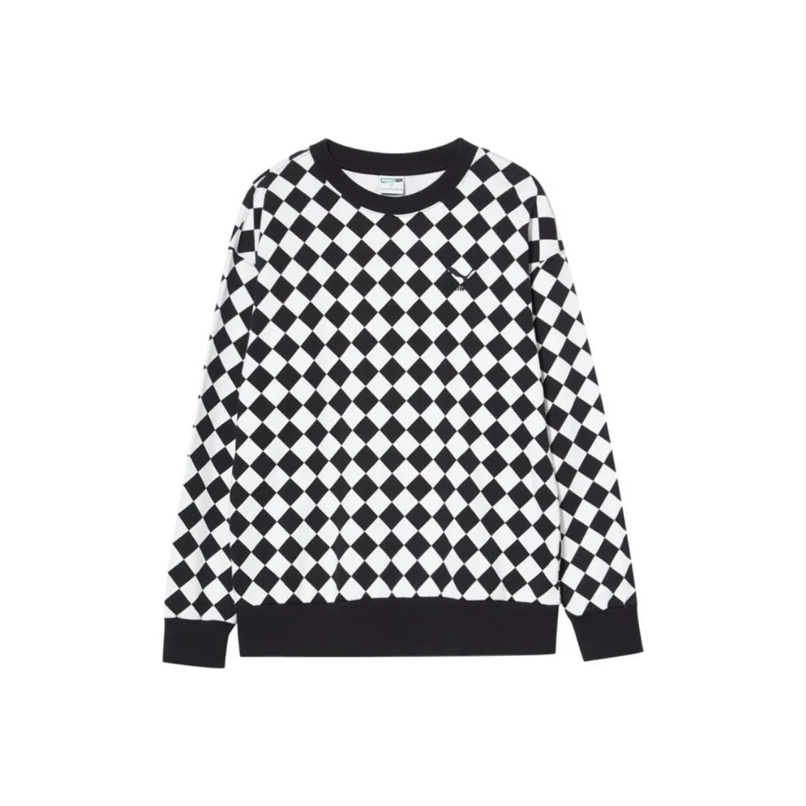 PUMA Sweatshirt Men's Black White