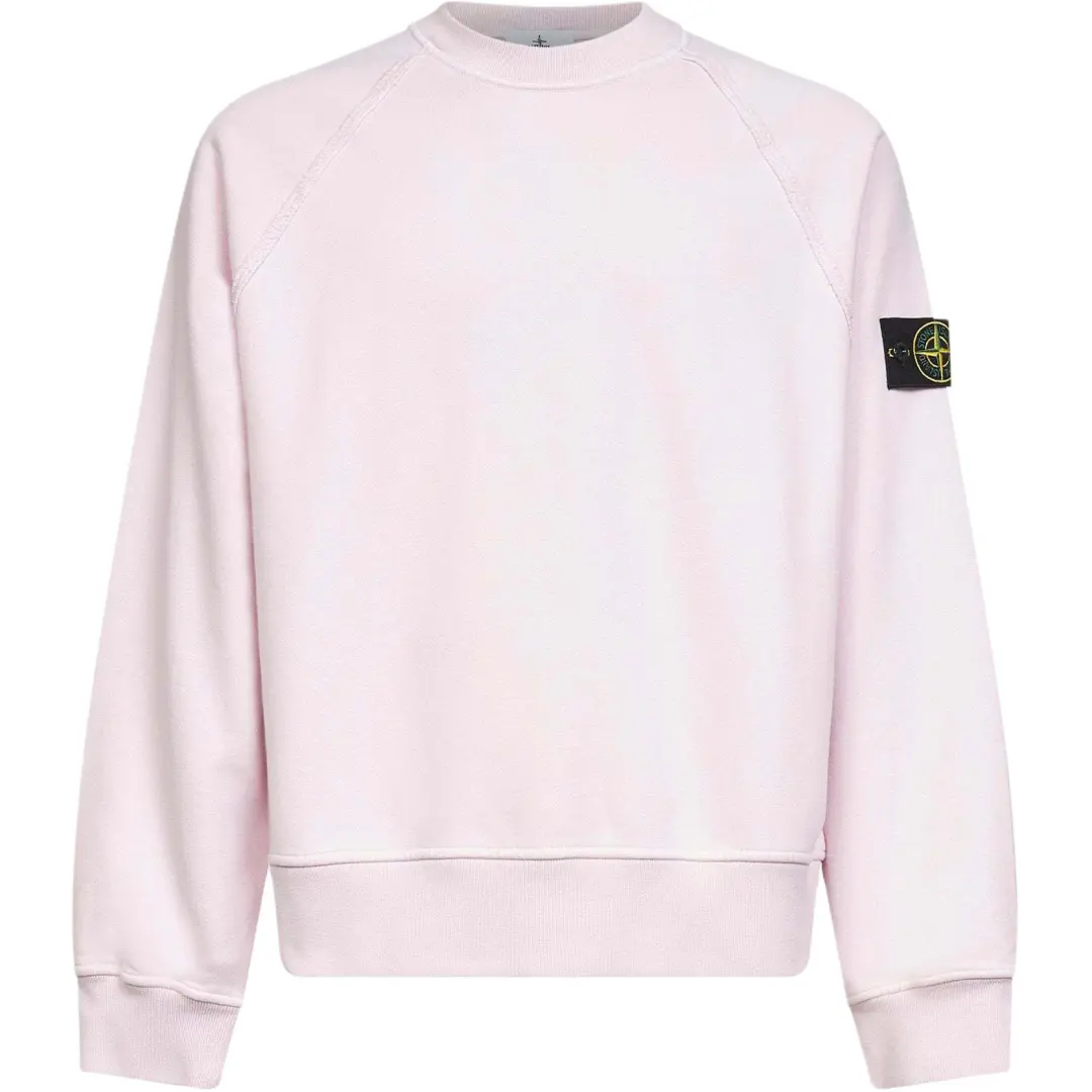 Stone Island frayed raglan sleeve sweater