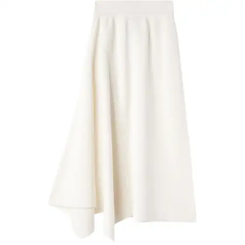 Loro Piana Tazawa Skirt Casual Long Skirt Women's White