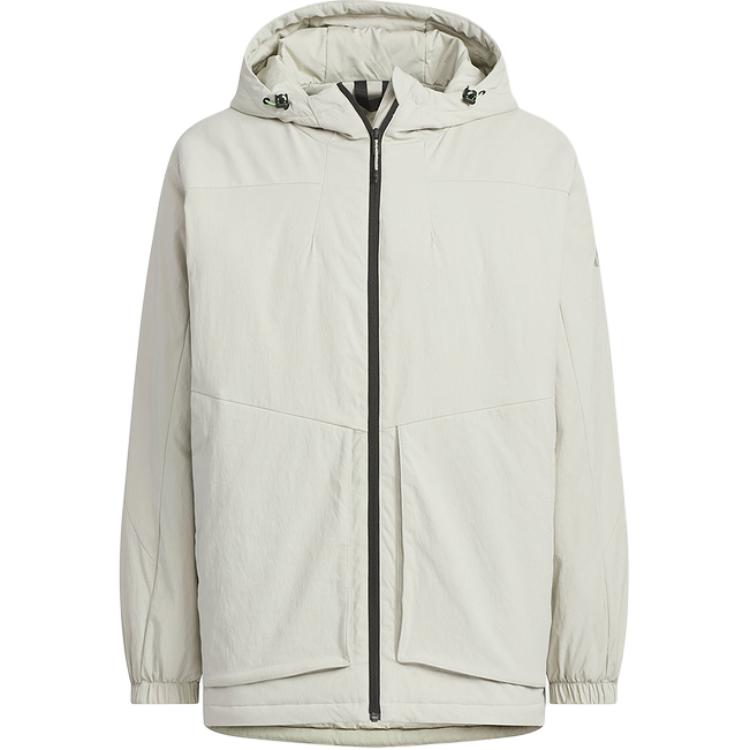 Мужская куртка adidas LIGHTWEIGHT PADDED (серая)