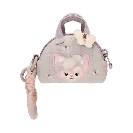 Disney Duffy And Friends' Little Buddy LinaBell Polyamide Polyester Earphone Case Unisex Pink Purple