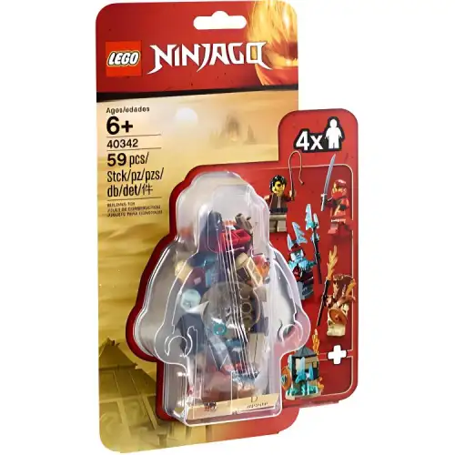 LEGO LEGO Ninjago Series Minifigure Series MF Set Ninjago 2019 Edition Building Blocks 0-300pcs 40342