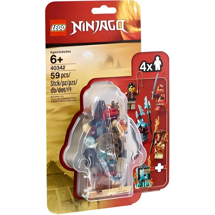 LEGO LEGO Ninjago Series Minifigure Series MF Set Ninjago 2019 Edition Building Blocks 0-300pcs 40342
