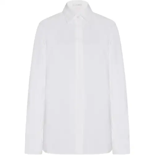 THE ROW Shirts Women's White Square Collar Moderate Other