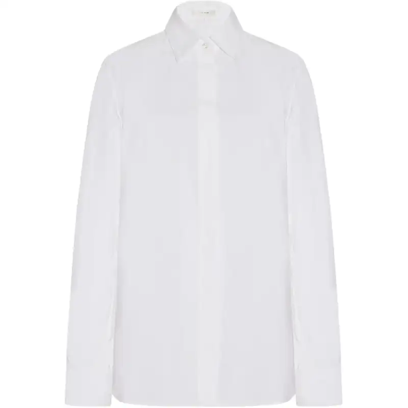 THE ROW Shirts Women's White Square Collar Moderate Other