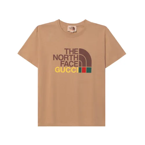 GUCCI X The North Face T shirt Camel
