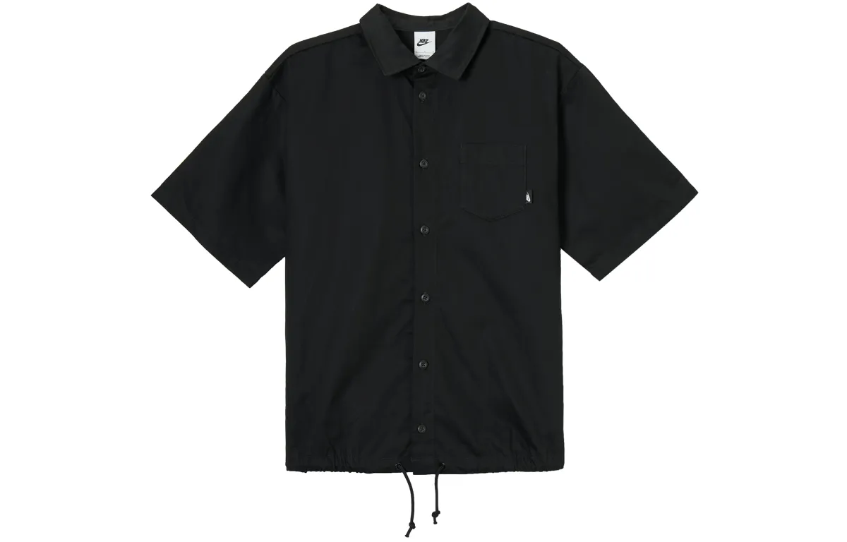 Nike Shirts Men's Black Lapel Moderate Other