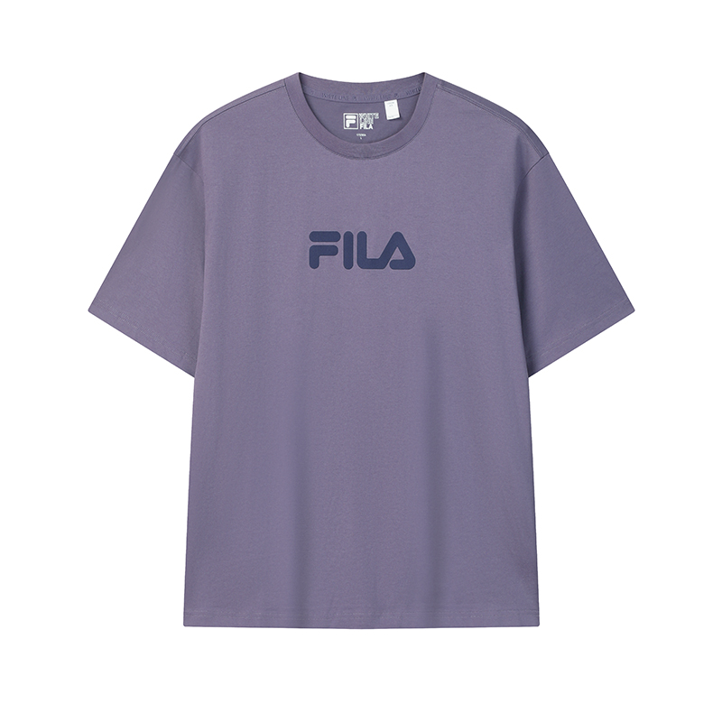 Футболка Fila ORIGINALE Large Logo (фиолетовая)