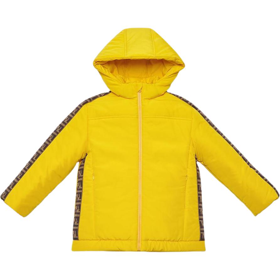 Детская куртка Fendi FENDI SS23 Logo (черная)
