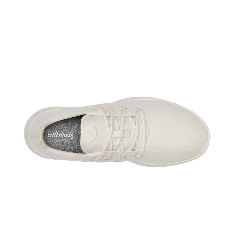 Allbirds Wool Runner Cushioning Low top Casual Running Shoes Women’s Natural White