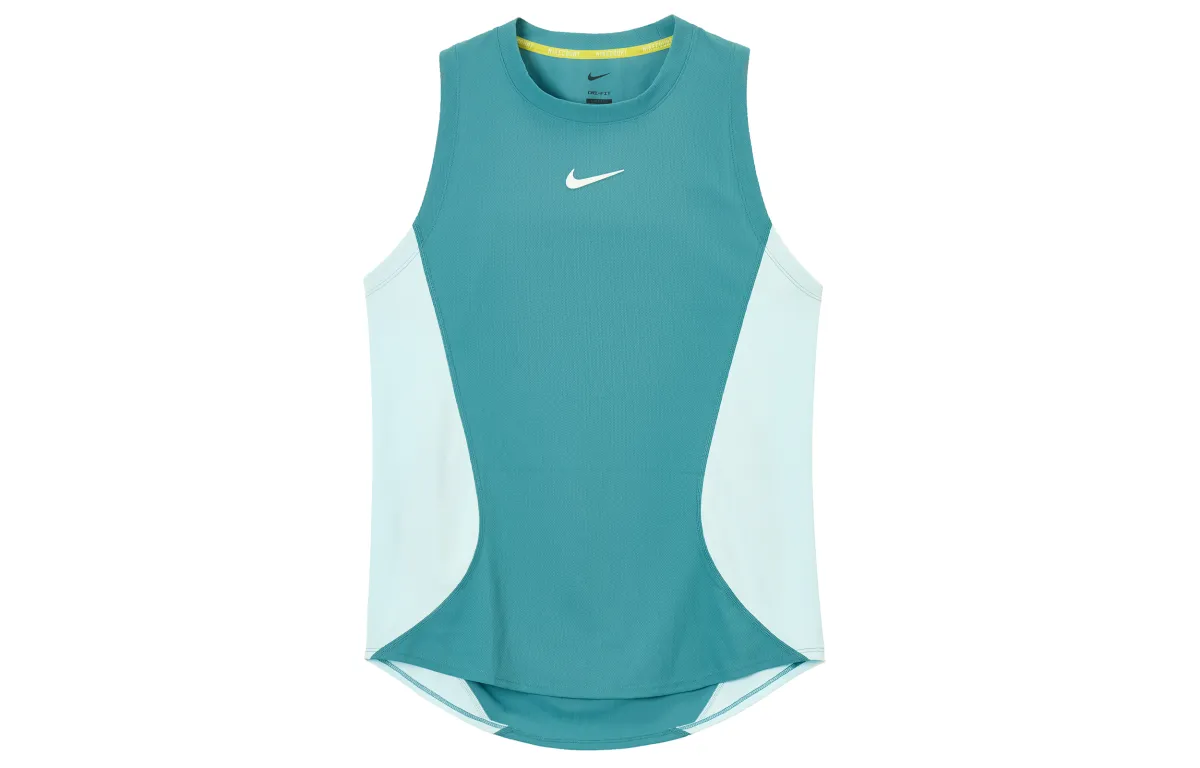 Nike Court SlamDri Fit Tank Top Men's Mineral Green/White