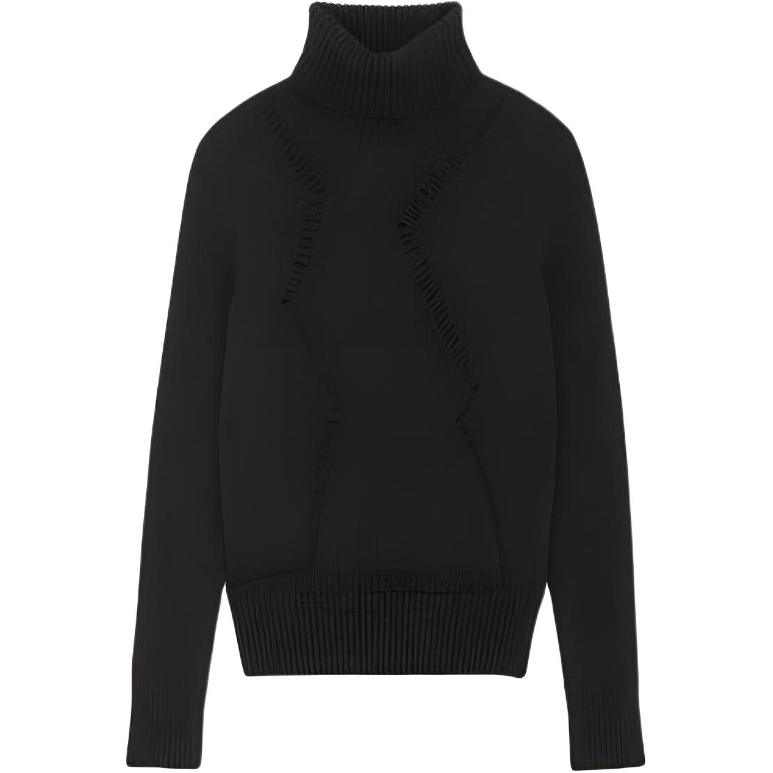 Женский свитер SAINT LAURENT FW22 (черный)
