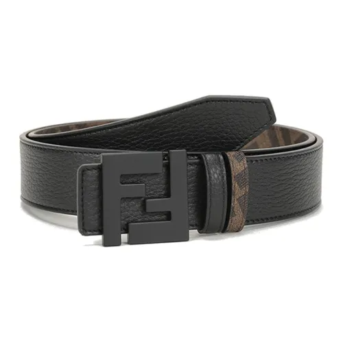 FENDI Ff Motif Reversible Belt