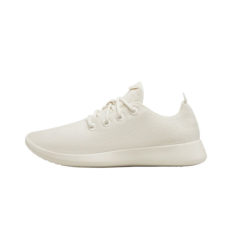 Allbirds Wool Runner Cushioning Low top Casual Running Shoes Women’s Natural White