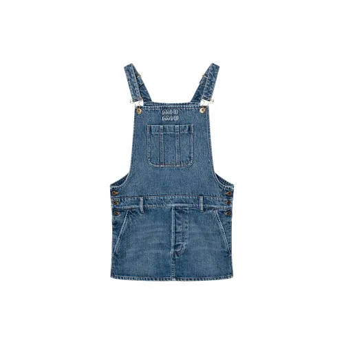 MIU MIU Slip Dress Women's Blue