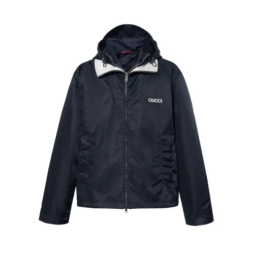 GUCCI Nylon Twill Jacket With Patch