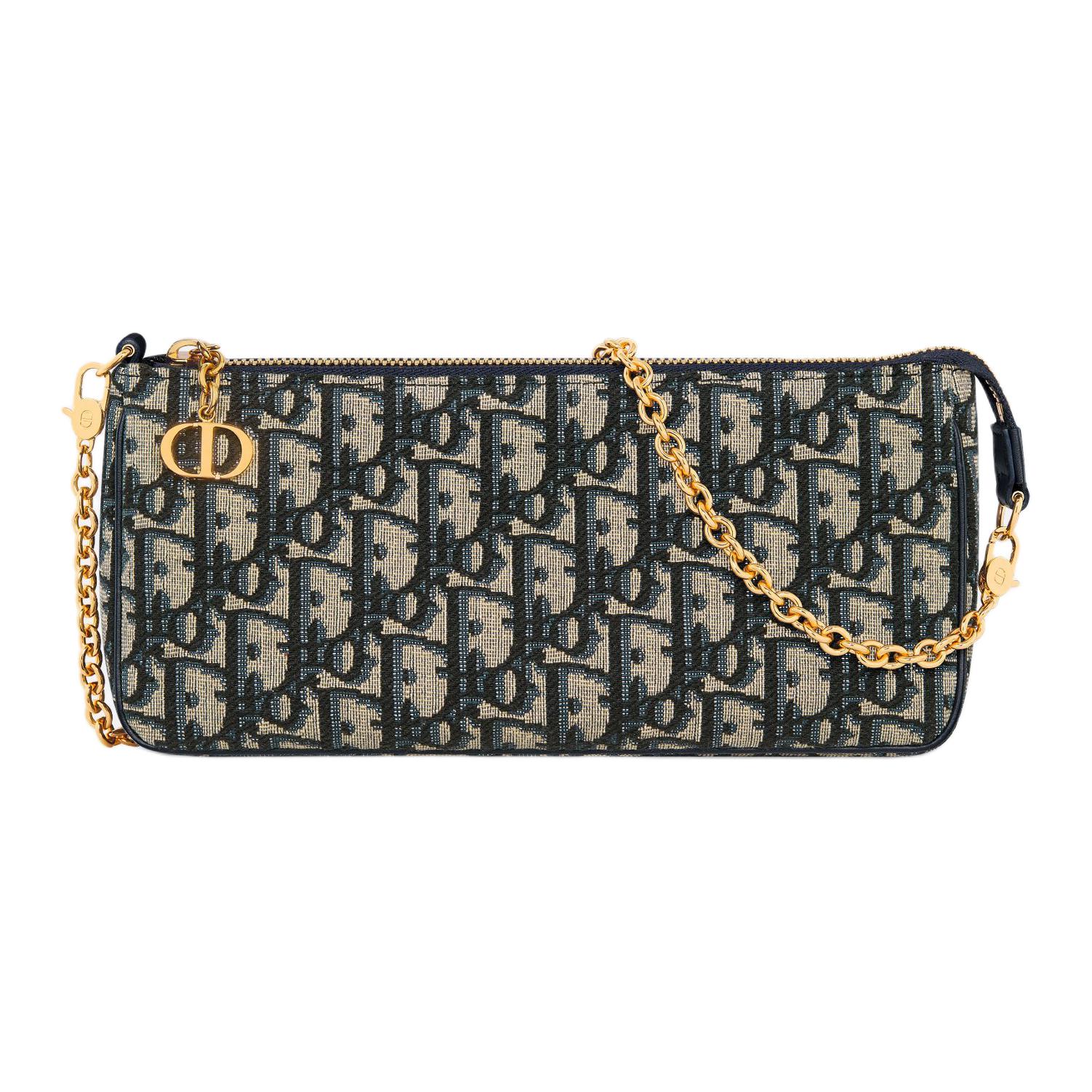 Сумка Dior 30 Montaigne (синяя)