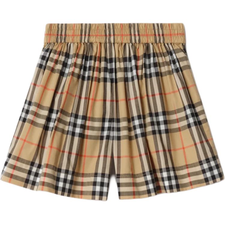 Женские шорты Burberry (бежевые)