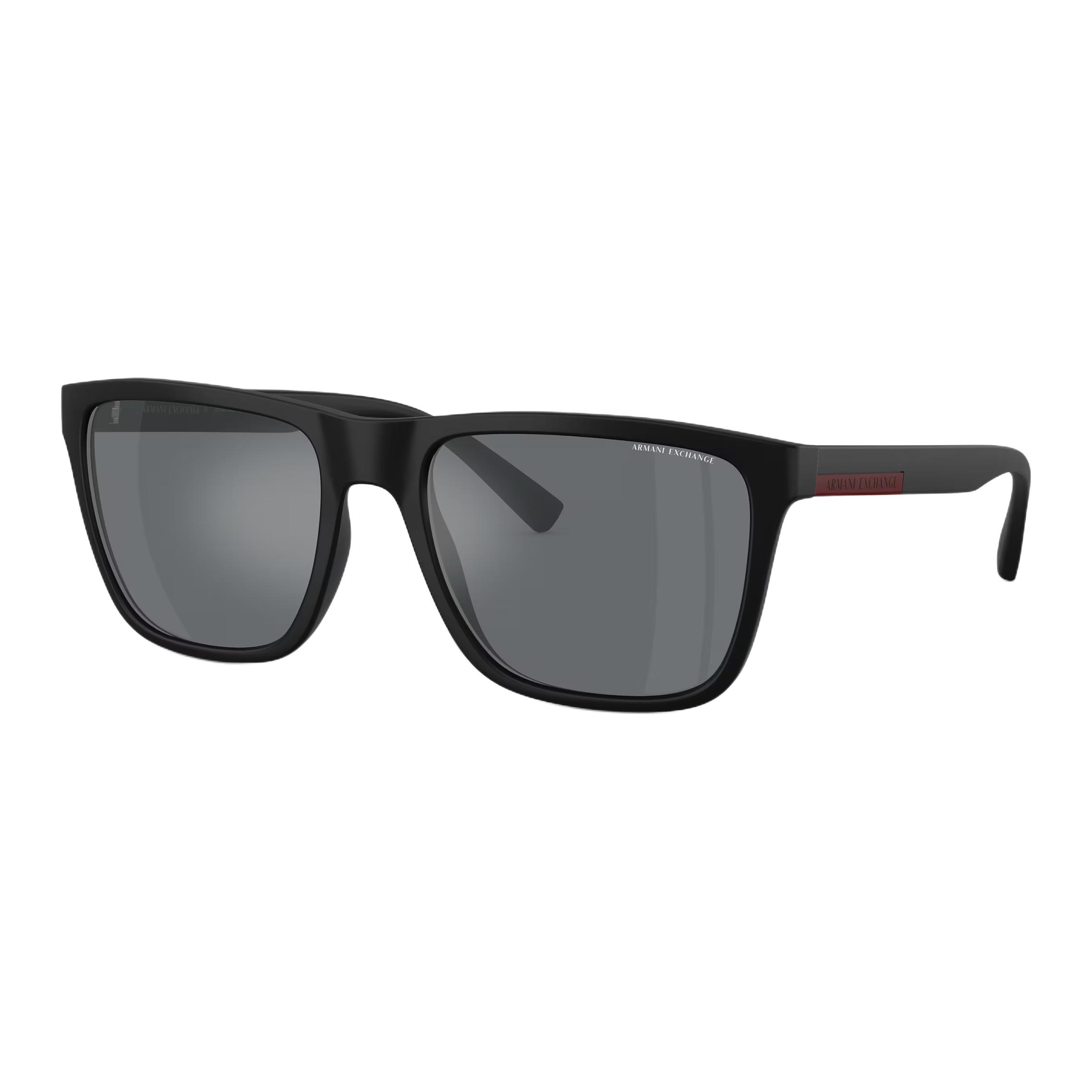 ARMANI EXCHANGE Armani, comfortable square glasses with letters solar-powered for men and women, mirror effect, with your logo imprint, for beloved