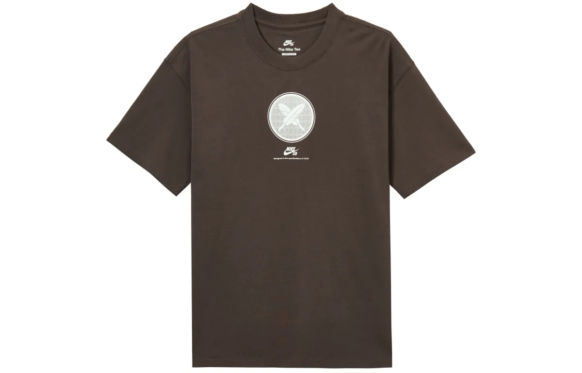 Nike SB X Yuto SS23 T Shirt Unisex Brown