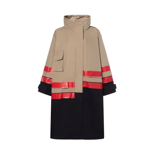 GUCCI X Balenciaga The Hacker Project Technical Cotton Coat Beige/Black
