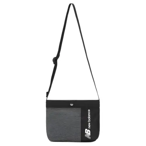 New Balance Fabric Shoulder Bag, Crossbody Bag Unisex Gray