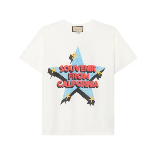 【Previous Season】slogan star print T-shirt