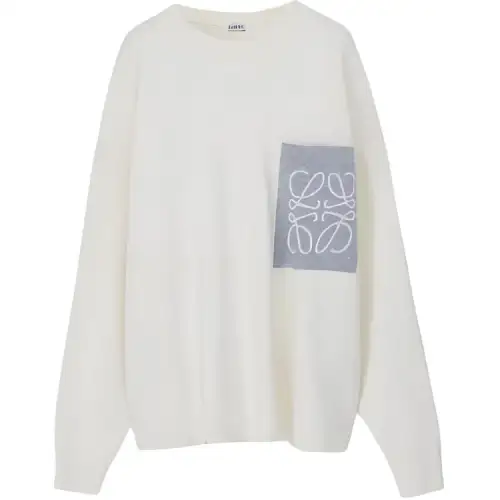 Loewe Anagram-patch sweatshirt