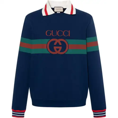 GUCCI SS23 Sweatshirt Men's Marine Blue