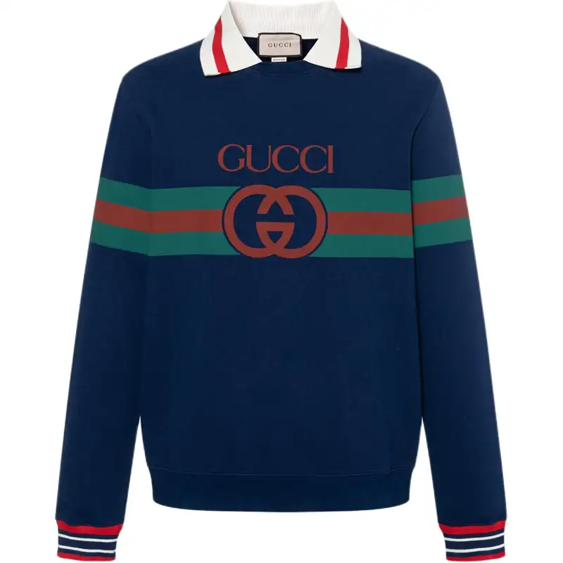 GUCCI SS23 Sweatshirt Men's Marine Blue