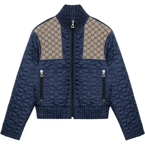 GUCCI Gg Fabric Quilted Jacket