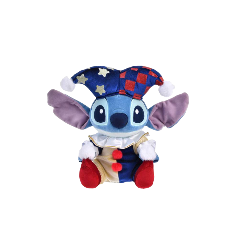 Disney Disney Stitch in clown costume plush doll 25cm high Tokyo Disney