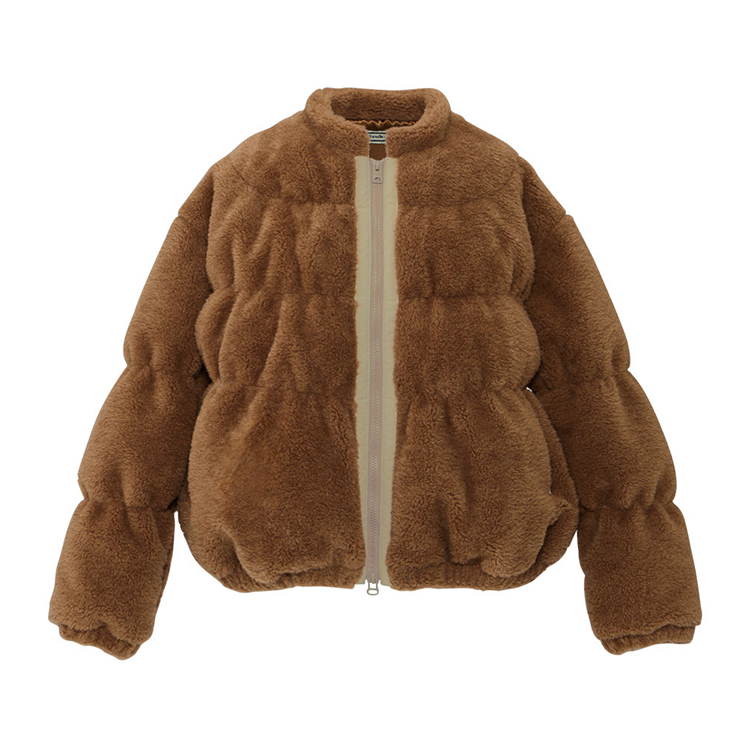 Женская куртка Onitsuka WS DOWN JACKET (коричневая)