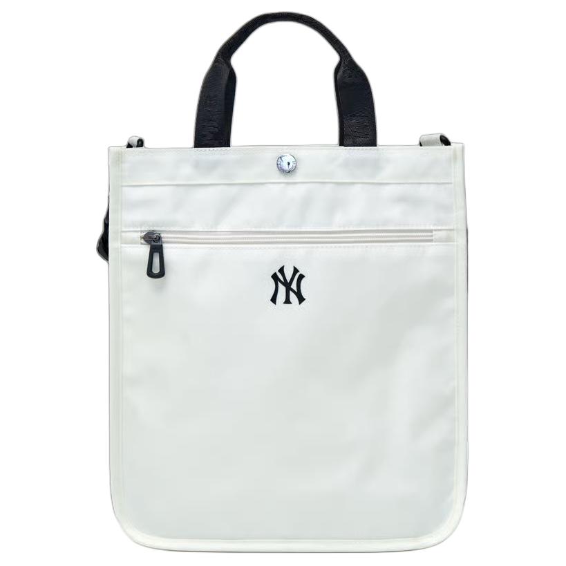 Сумка MLB Nylon Shoulder Bag (белая)