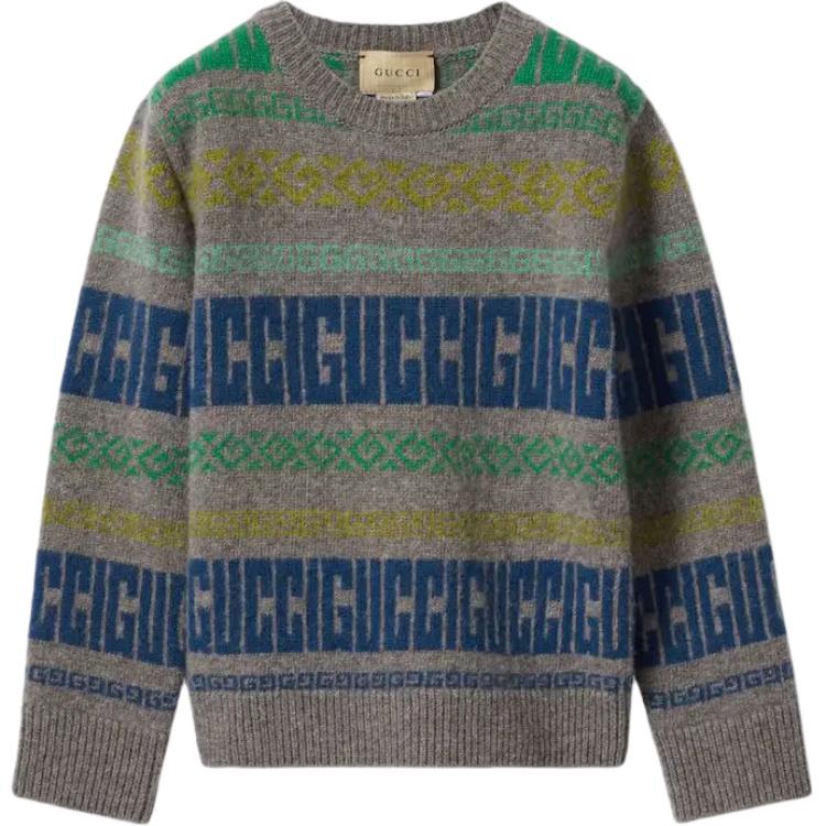 Мужской свитер Gucci FW24 (серый)