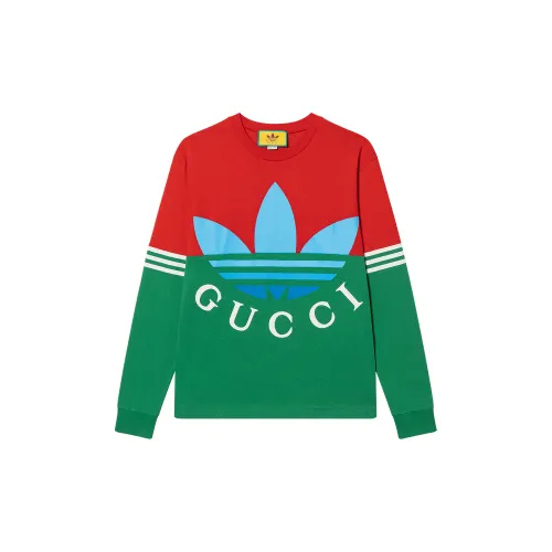 GUCCI x Adidas Originals SS23 T Shirt Men's Green
